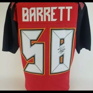 TAMPA BAY BUCCANEERS SHAQ BARRETT AUTO JERSEY